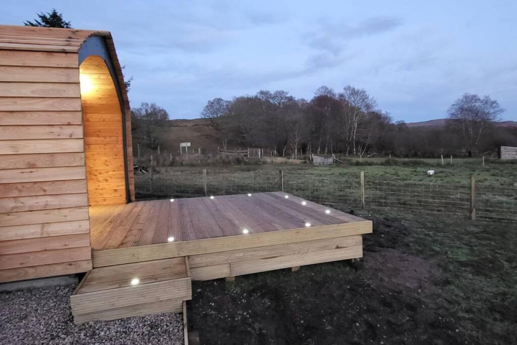 הוילה Acharacle Loch Shiel Luxury Pod מראה חיצוני תמונה